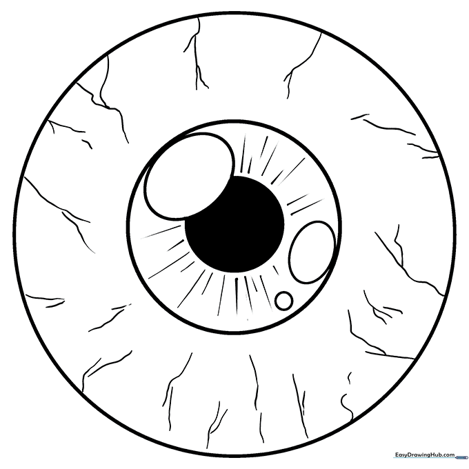 Eyeball Anatomy Coloring Page