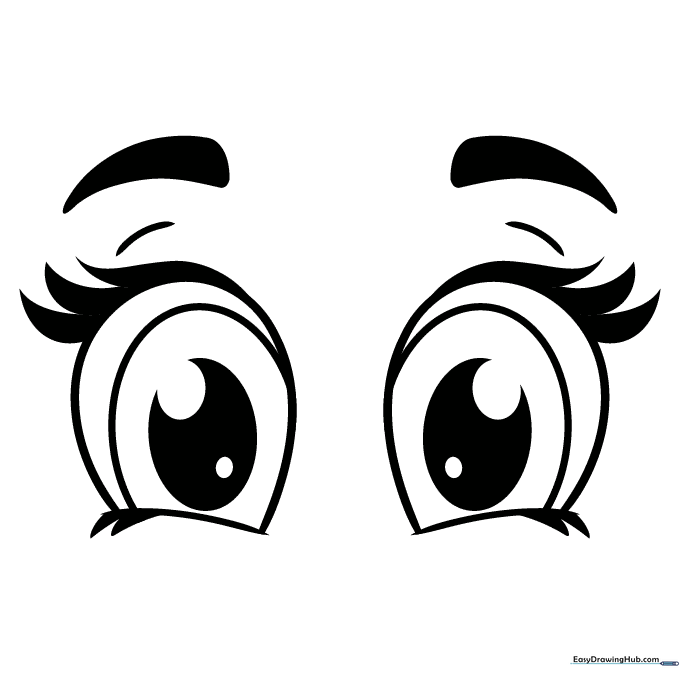 Cartoon Eye Study