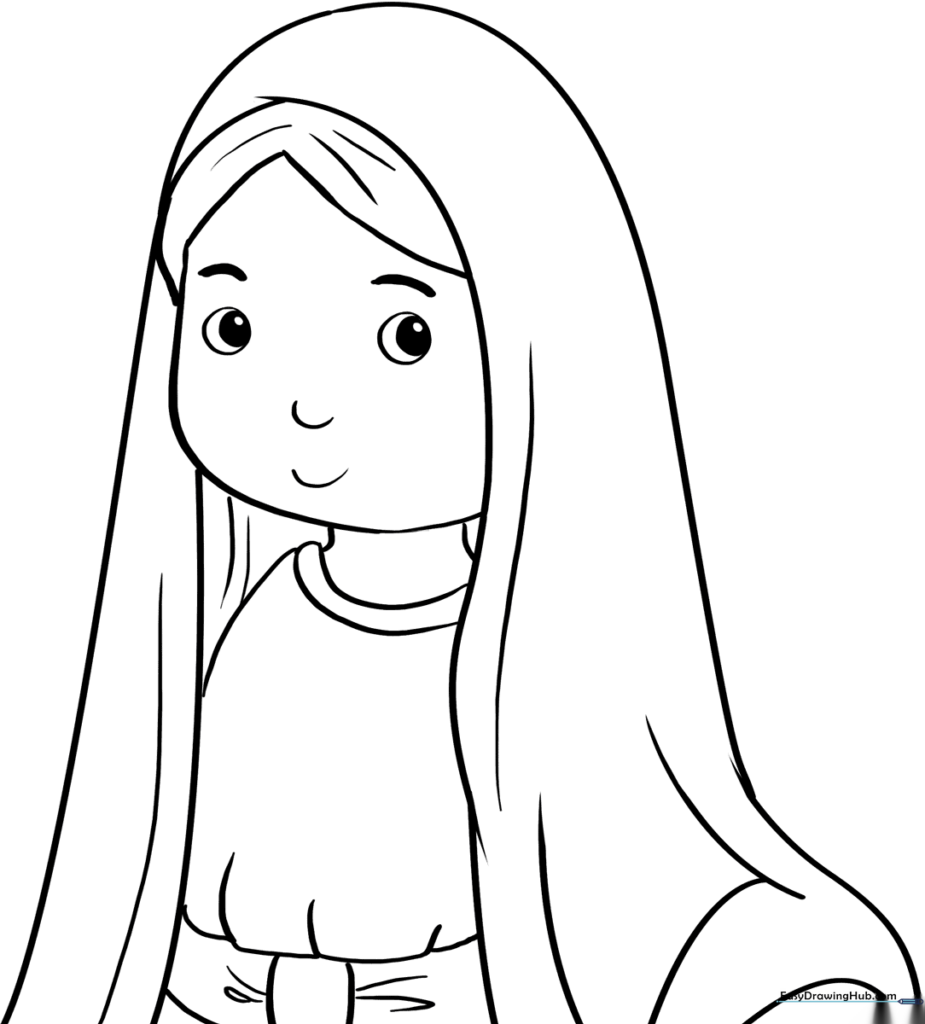 Virgin Mary Coloring Sheet