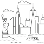 58 Free Landscape Coloring Pages: Nature Scenes for Kids