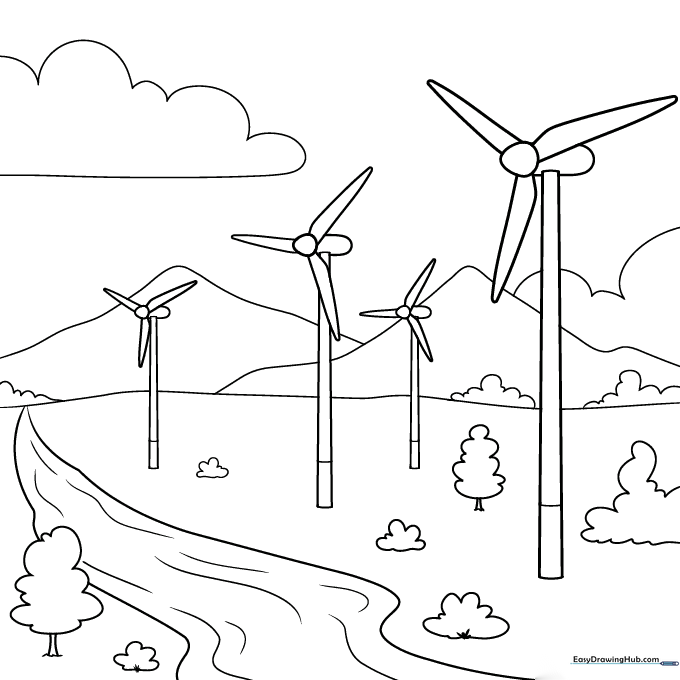 Wind Turbine Farm