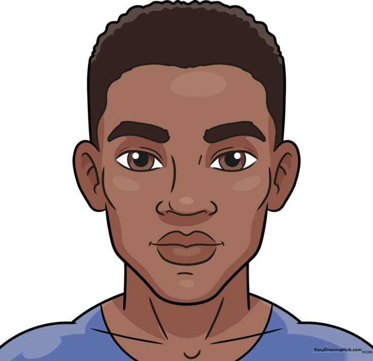 Black Man's Face