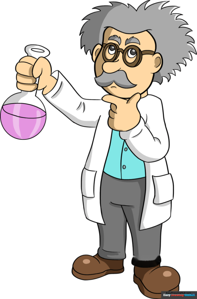 Cartoon Scientist