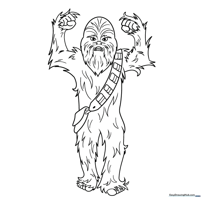 Cartoon Chewbacca
