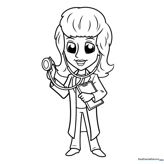 Doctor Coloring Sheet