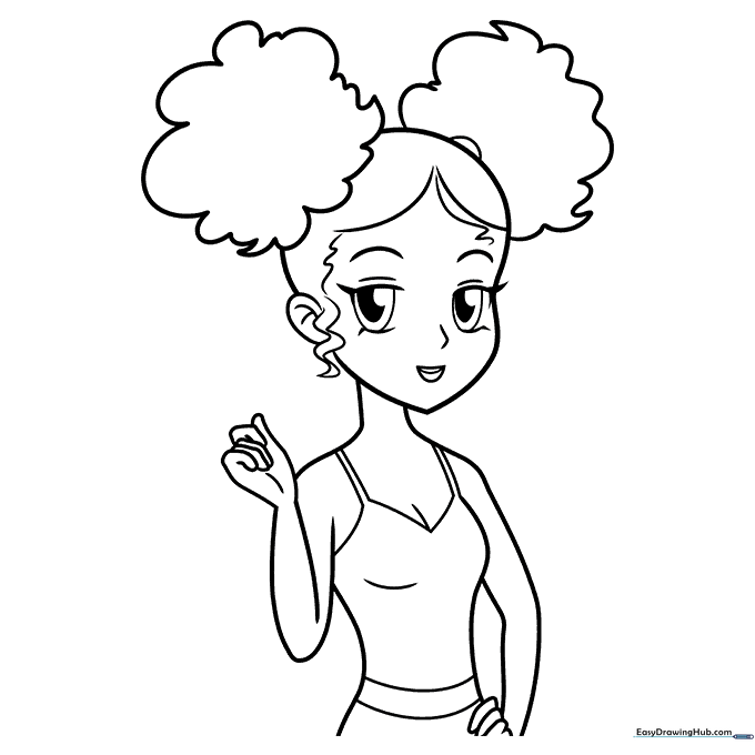 Anime Style Portrait