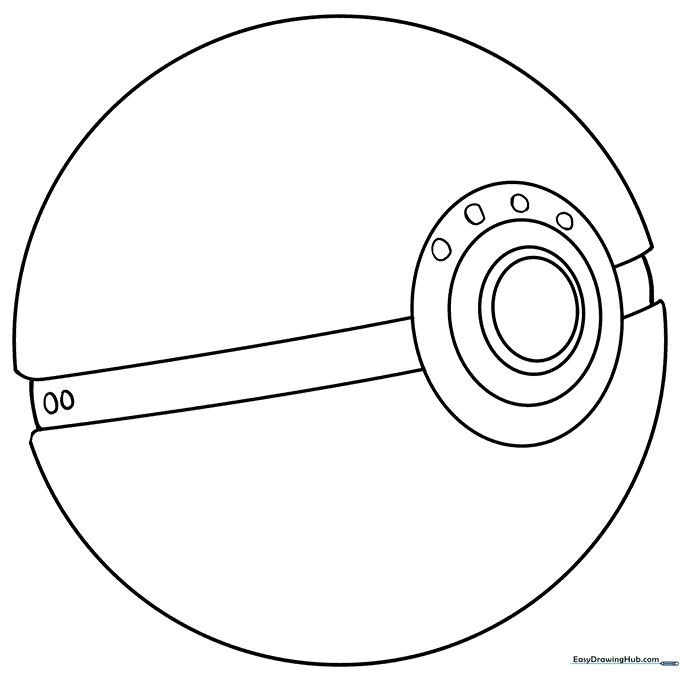 Poké Ball Coloring Sheet