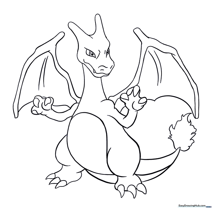 Charizard Coloring Sheet