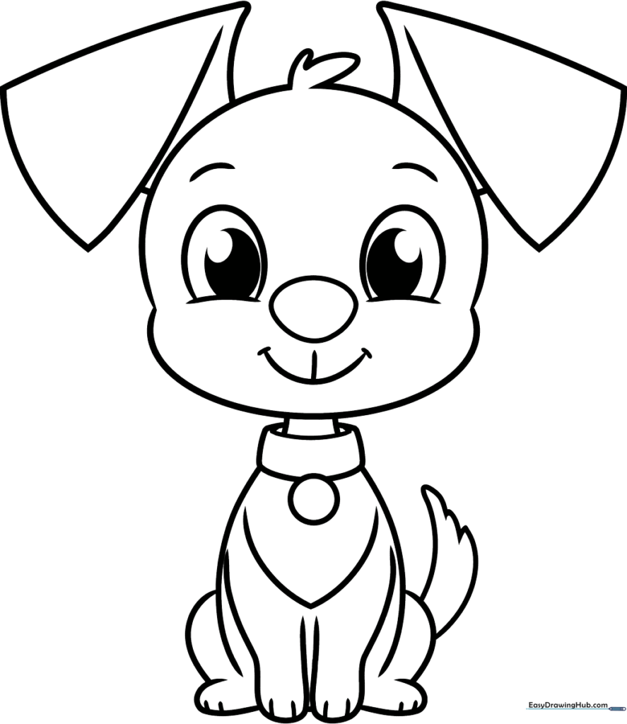 Easy Cartoon Puppy