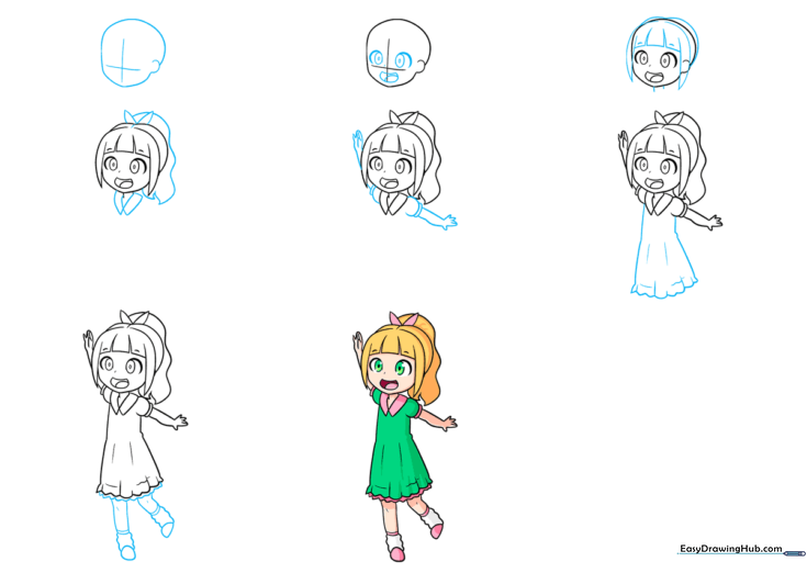 Young Anime Girl