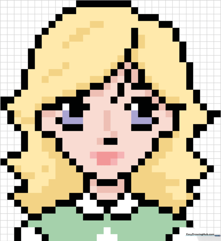 Girl Pixel Art