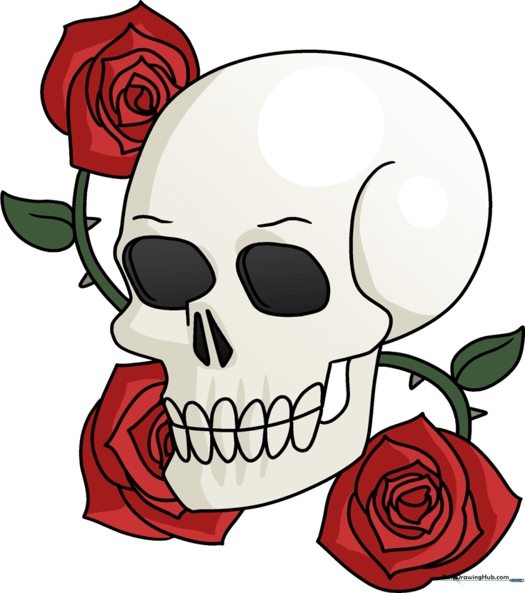 Skull and Rose