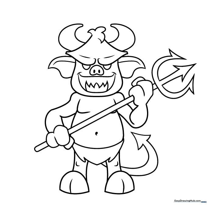 Cartoon Devil
