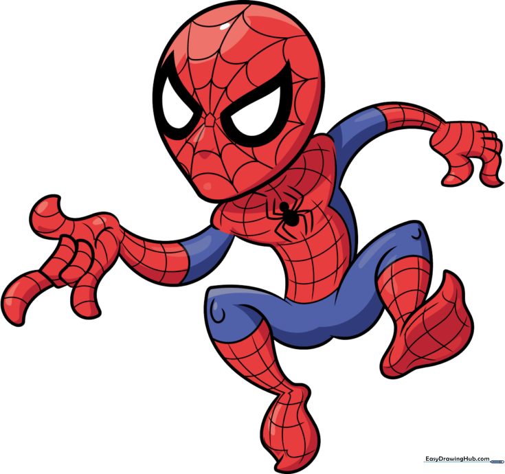 Cartoon Spider-Man