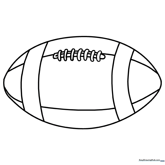 Football Coloring Sheet