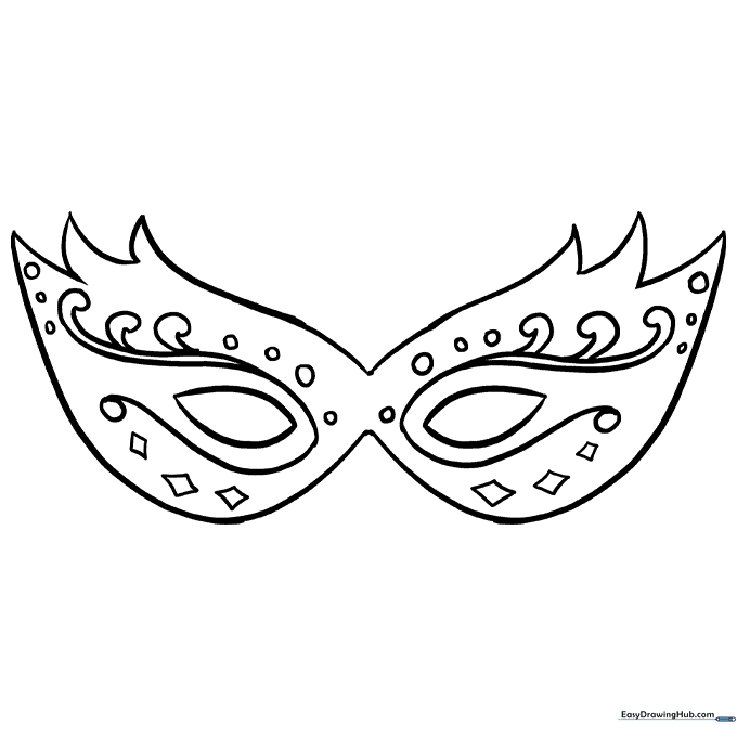 Mardi Gras Mask