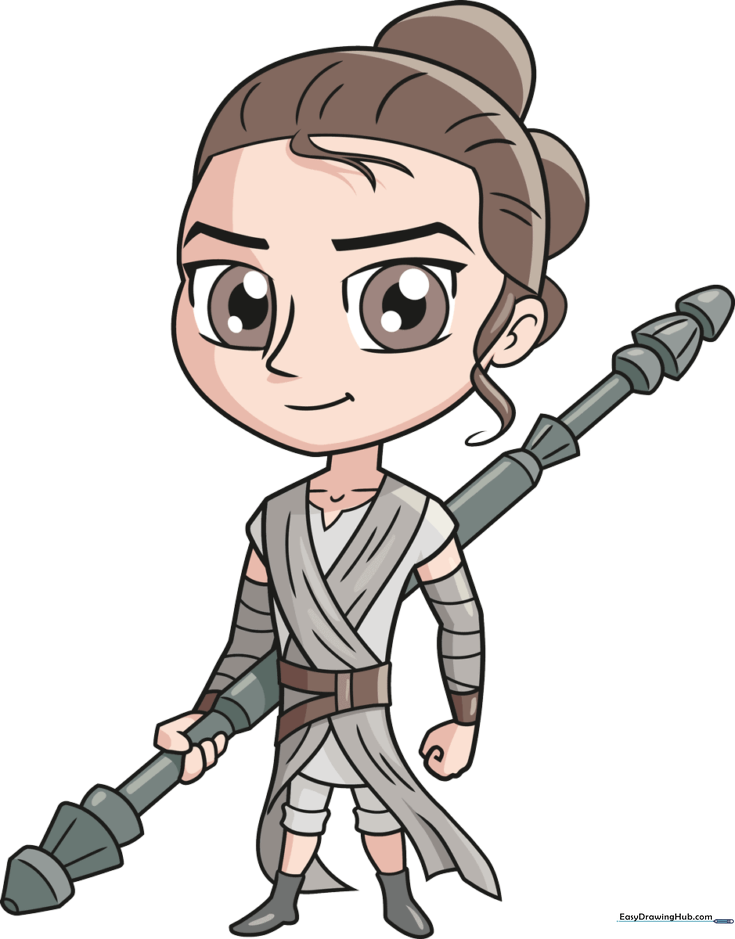 Chibi Rey from Star Wars