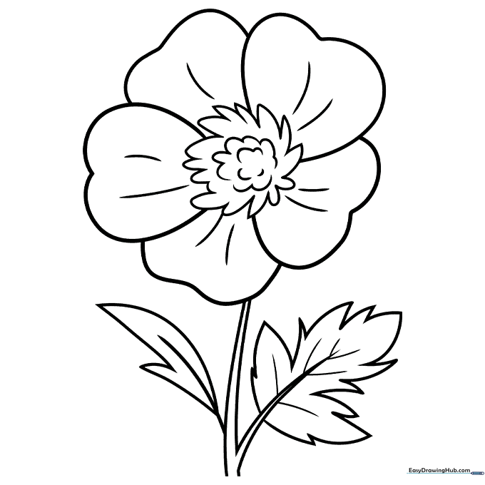 Buttercup Coloring Sheet