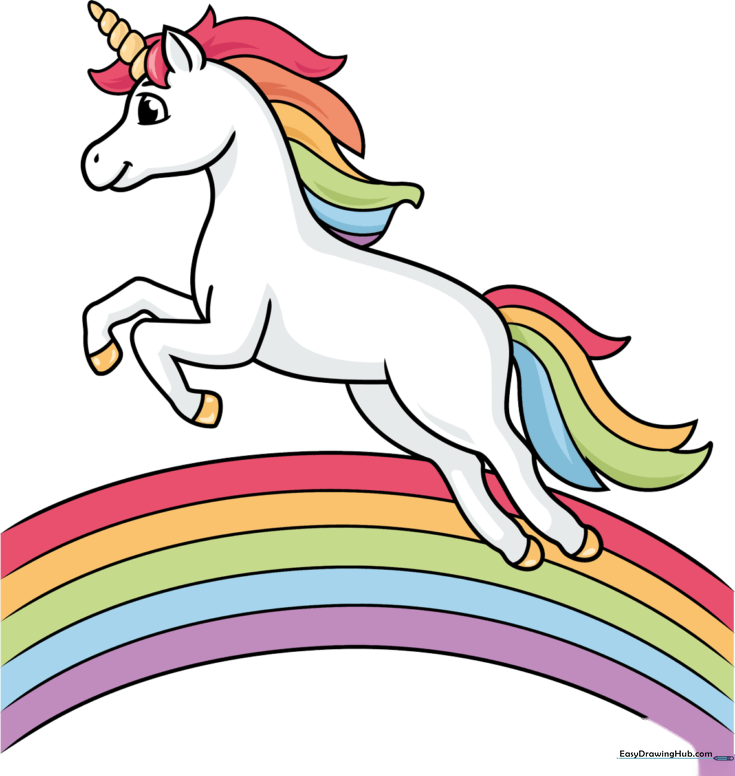 Jumping Unicorn