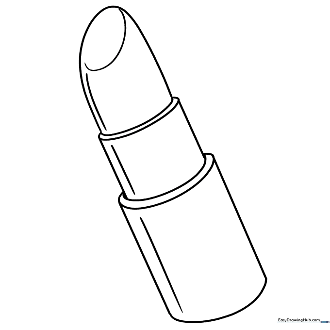 Lipstick Coloring Sheet