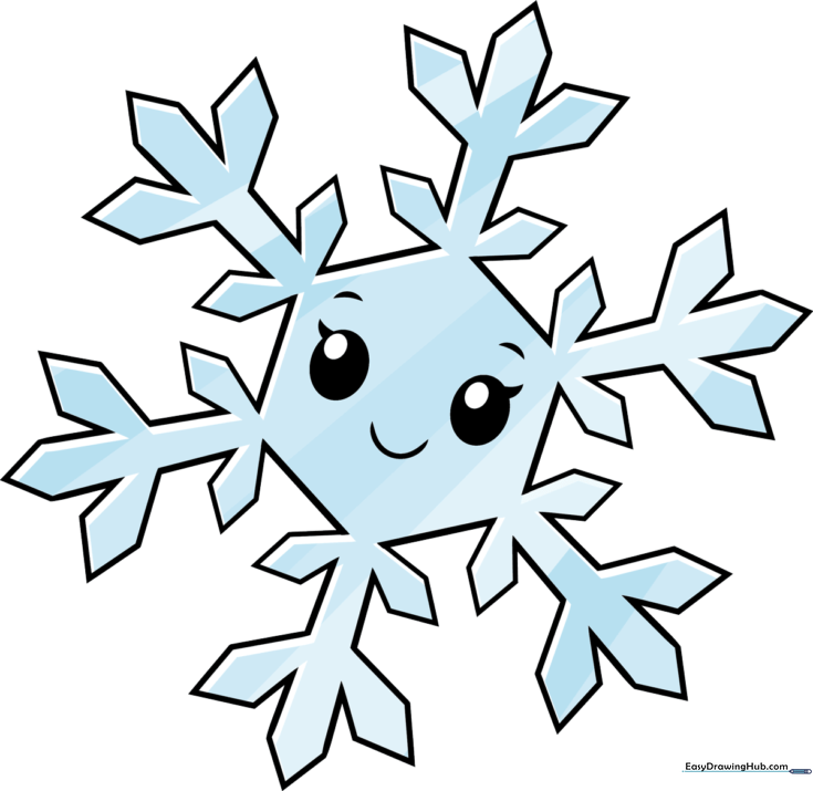 Cartoon Snowflake