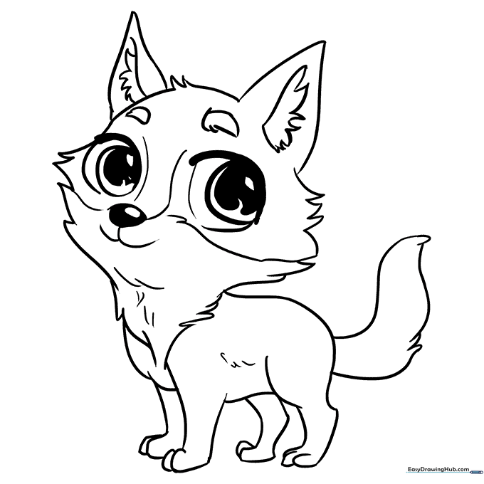 Chibi Wolf Pup