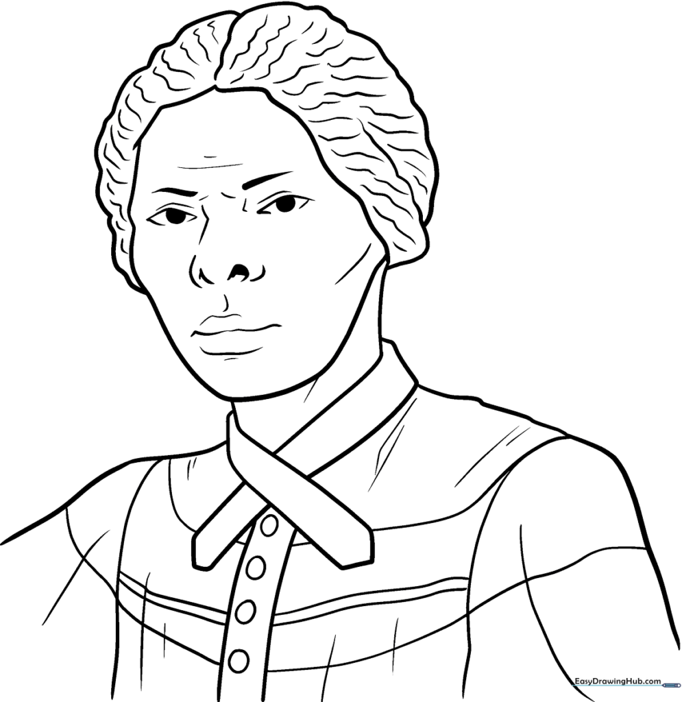 Harriet Tubman Coloring Sheet